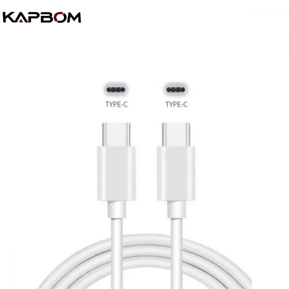 Carregador Rápido Kapbom 60W USB-C (Tipo-C) - Carga Rápida, Segurança, Praticidade