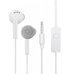 Fone de Ouvido Estéreo Branco P2 - Música e Ligações com Estilo!