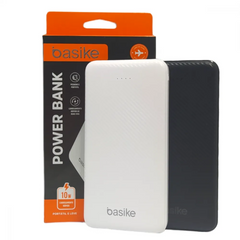 Power Bank Basike BA-8523 10000mAh - Energia Portátil para Todas as Jornadas!