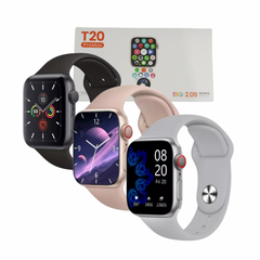 Smartwatch T20 PRO MAX - Saúde, Estilo e Funcionalidade