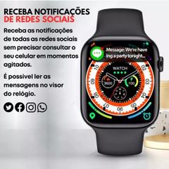 Smartwatch T20 PRO MAX - Saúde, Estilo e Funcionalidade