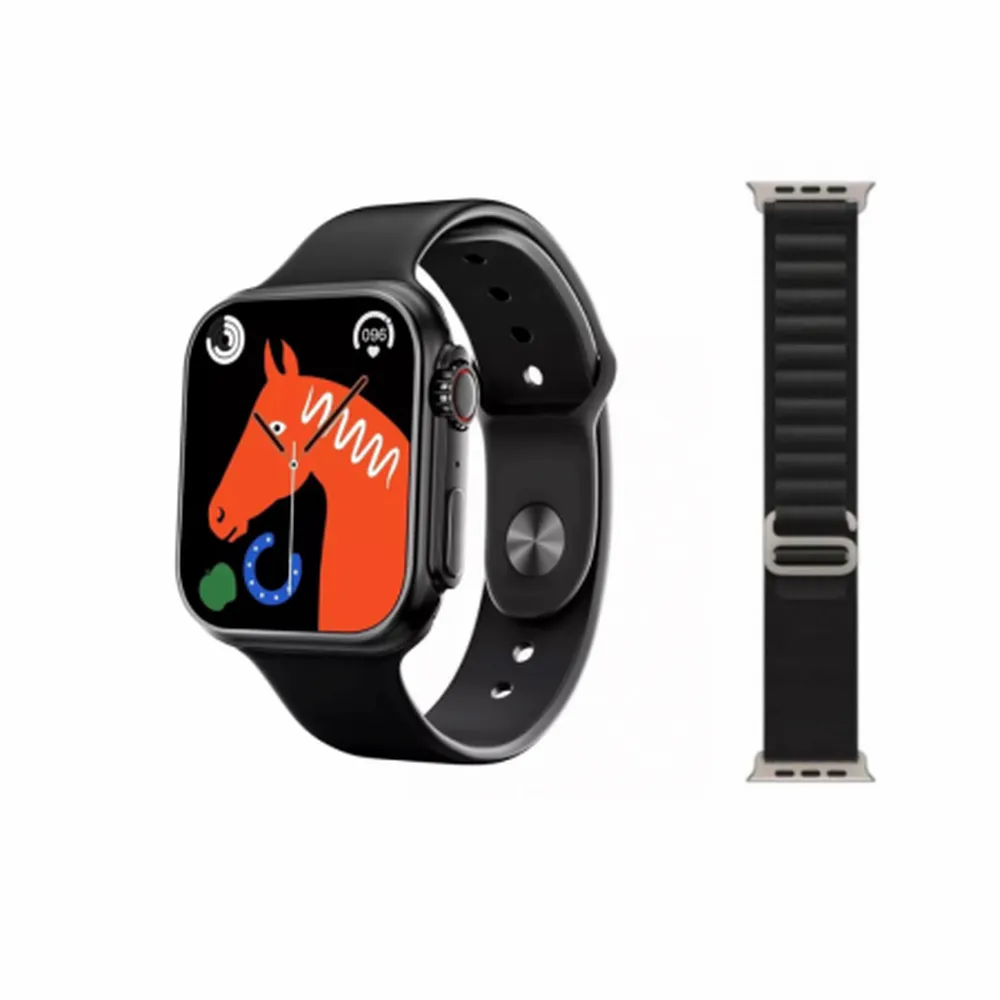 Smartwatch HW8 Ultra - Tela 2.02", NFC, GPS, Design Moderno, Diversas Funções