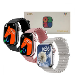 CX800 MAX / X13 Ultra - Smartwatch Tela Infinita, Design Moderno, Diversas Funções, Anatel