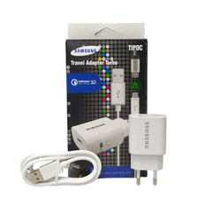 Carregador Samsung 30W Tipo-C - Cabo Móvel 1 Metro