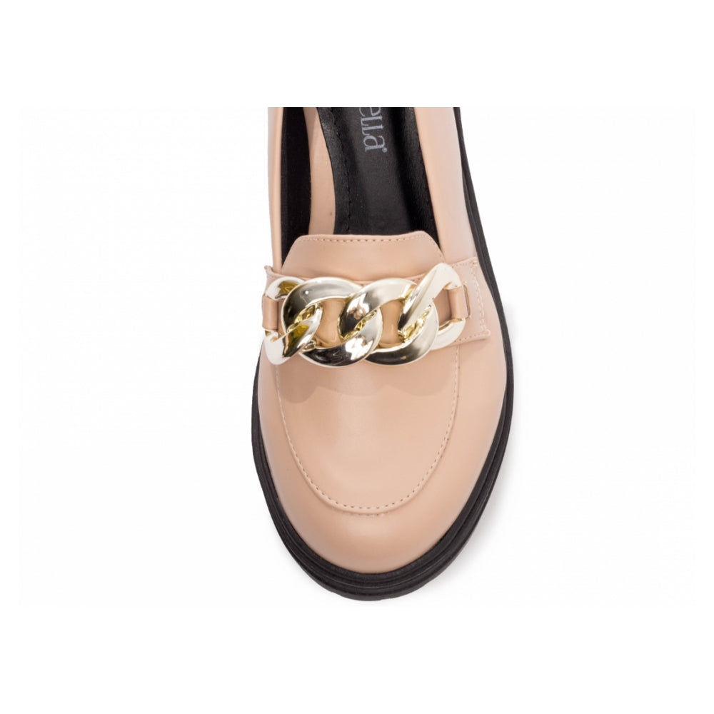 Mocassim Feminino Tratorado Napa Rose Estilo Conforto Versatilidade