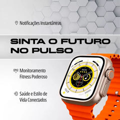 Smartwatch X9 Ultra 2 - Tela AMOLED, NFC, Design Premium, Diversas Funções, Anatel