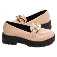 Mocassim Feminino Tratorado Napa Rose Estilo Conforto Versatilidade