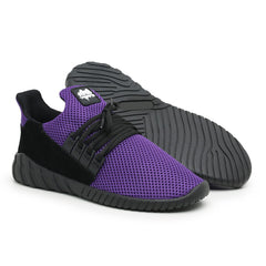 Tênis Caminhada Feminino Confortável Roxo