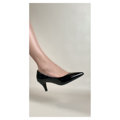 Scarpin Elegance Verniz Preto