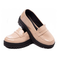 Mocassim Feminino Tratorado Rose Doçura Estilo Conforto Feminilidade