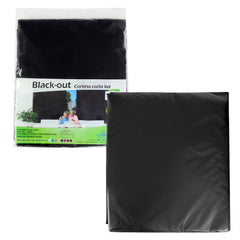 Cortina Blackout Preto para Trilho 280x280cm - Controle a Luz, o Calor e o Estilo