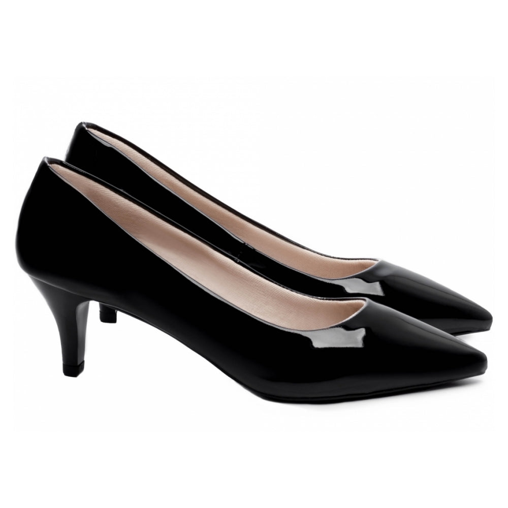 Scarpin Elegance Verniz Preto