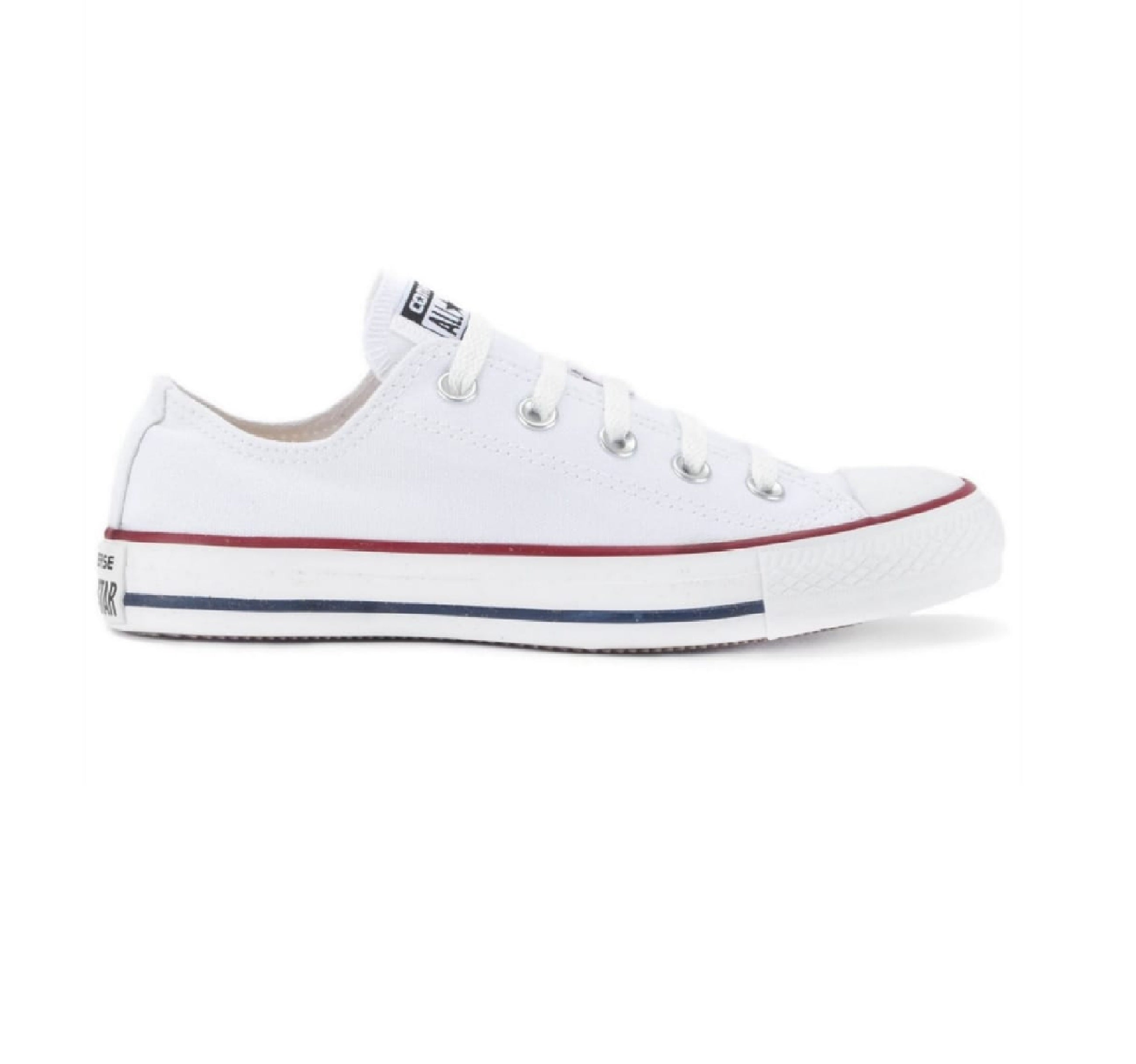 Tenis Converse Taylor Chuck Branco Cano Baixo