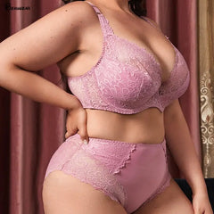 Conjunto Lingerie Renda Plus Size - Beauwear