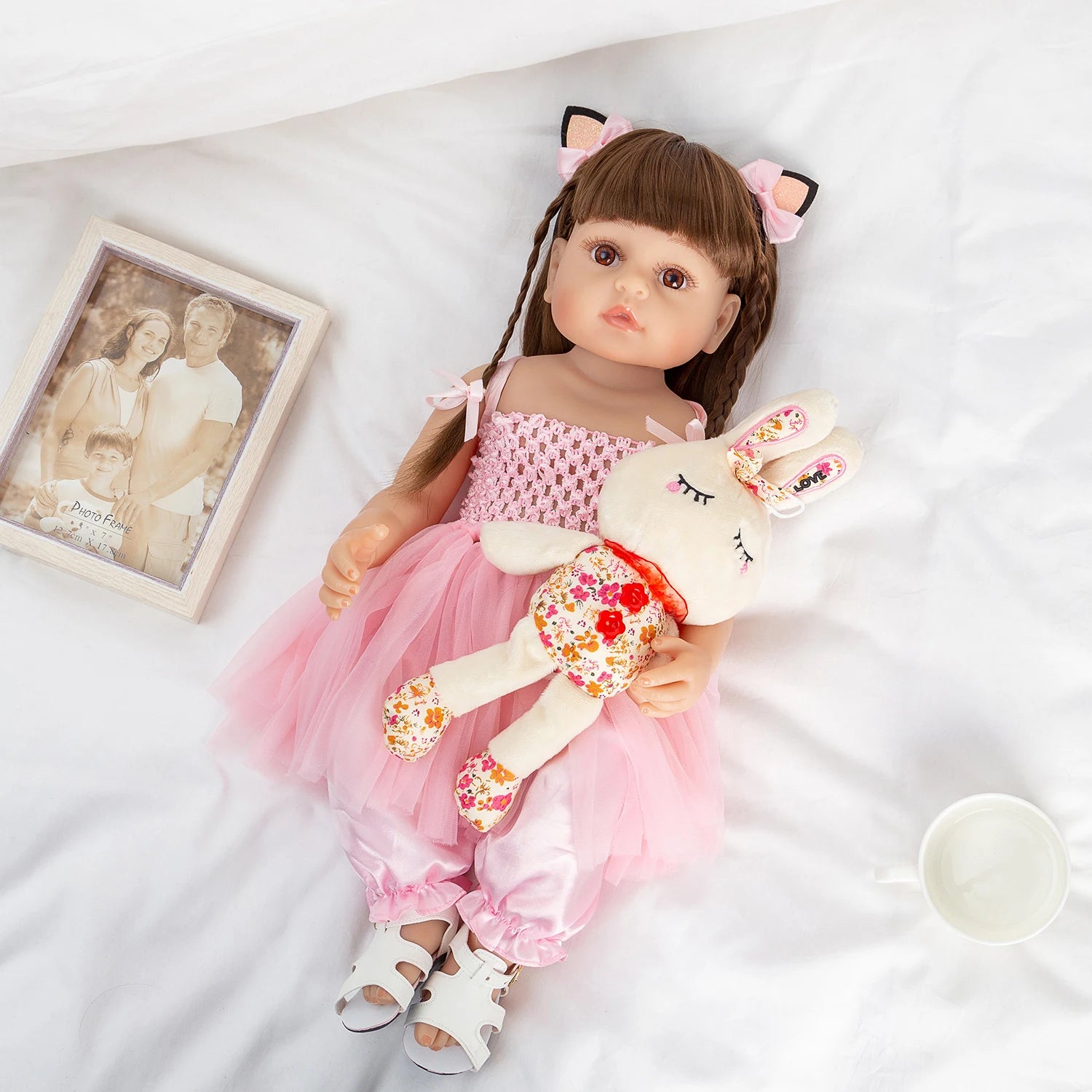 Reborn Baby Doll: Bebê Reborn Realista em Silicone - O Presente Perfeito para o Dia das Crianças!