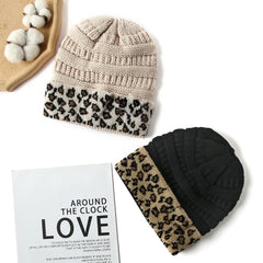 Gorros de Inverno - Gorro Leopardo - 10 Cores