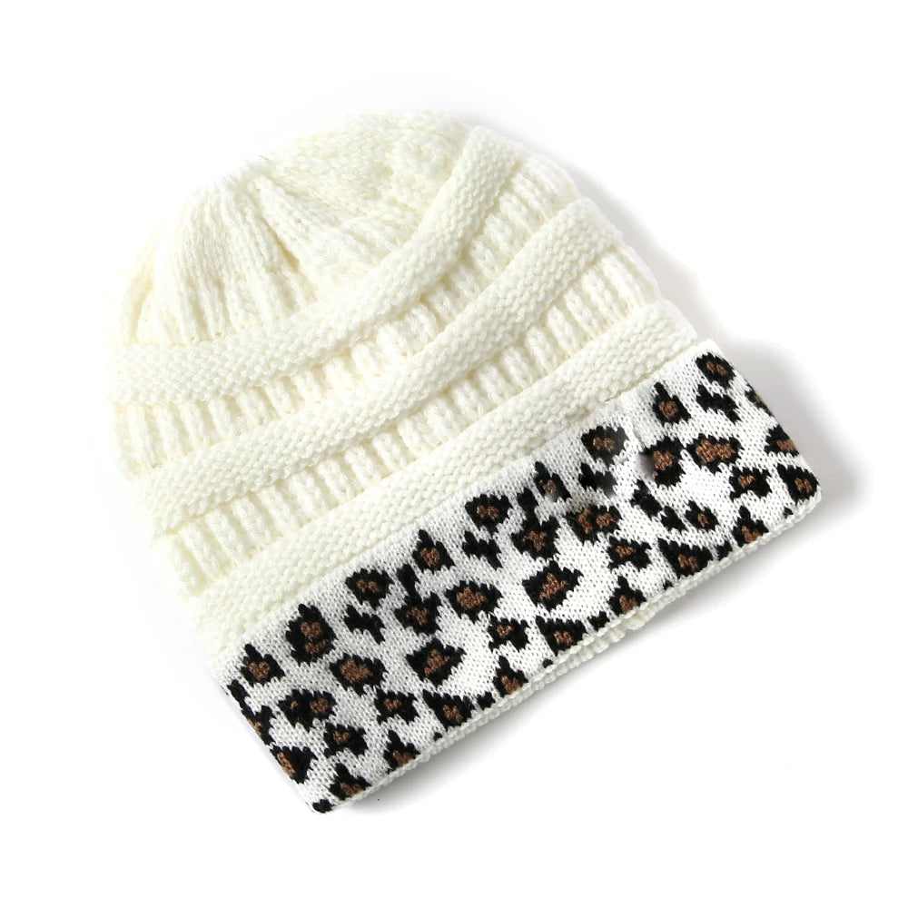 Gorros de Inverno - Gorro Leopardo - 10 Cores