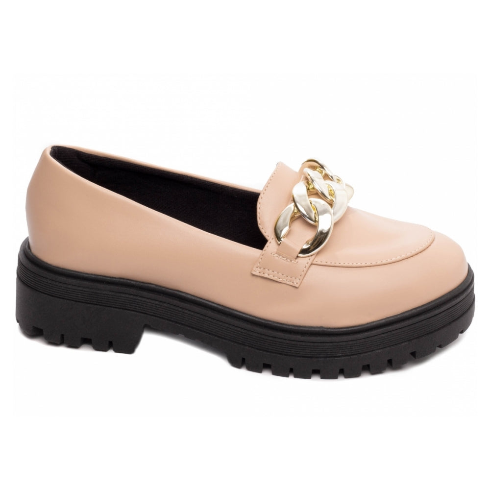 Mocassim Feminino Tratorado Napa Rose Estilo Conforto Versatilidade