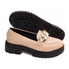 Mocassim Feminino Tratorado Napa Rose Estilo Conforto Versatilidade