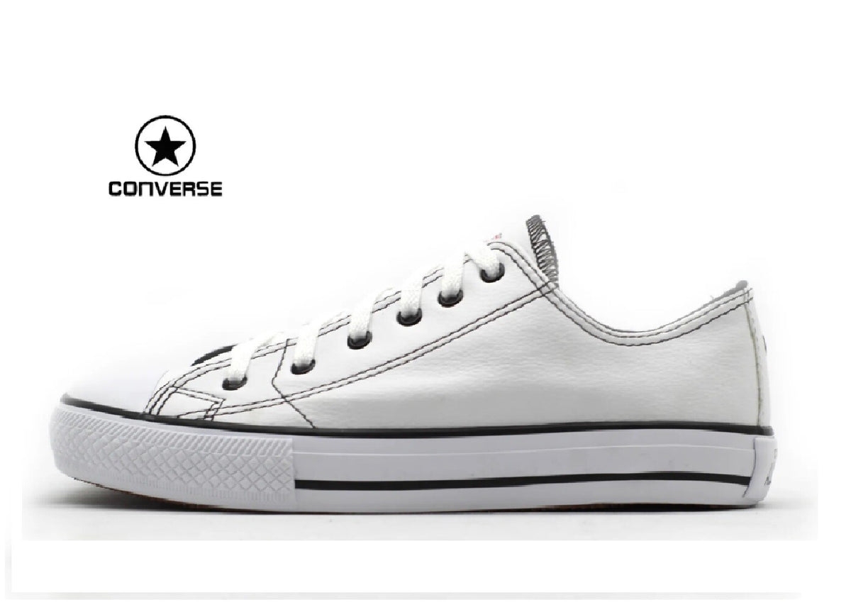 Converse Chuck Taylor All Star Courino Branco Feminino: Estilo e conforto para o seu dia a dia!