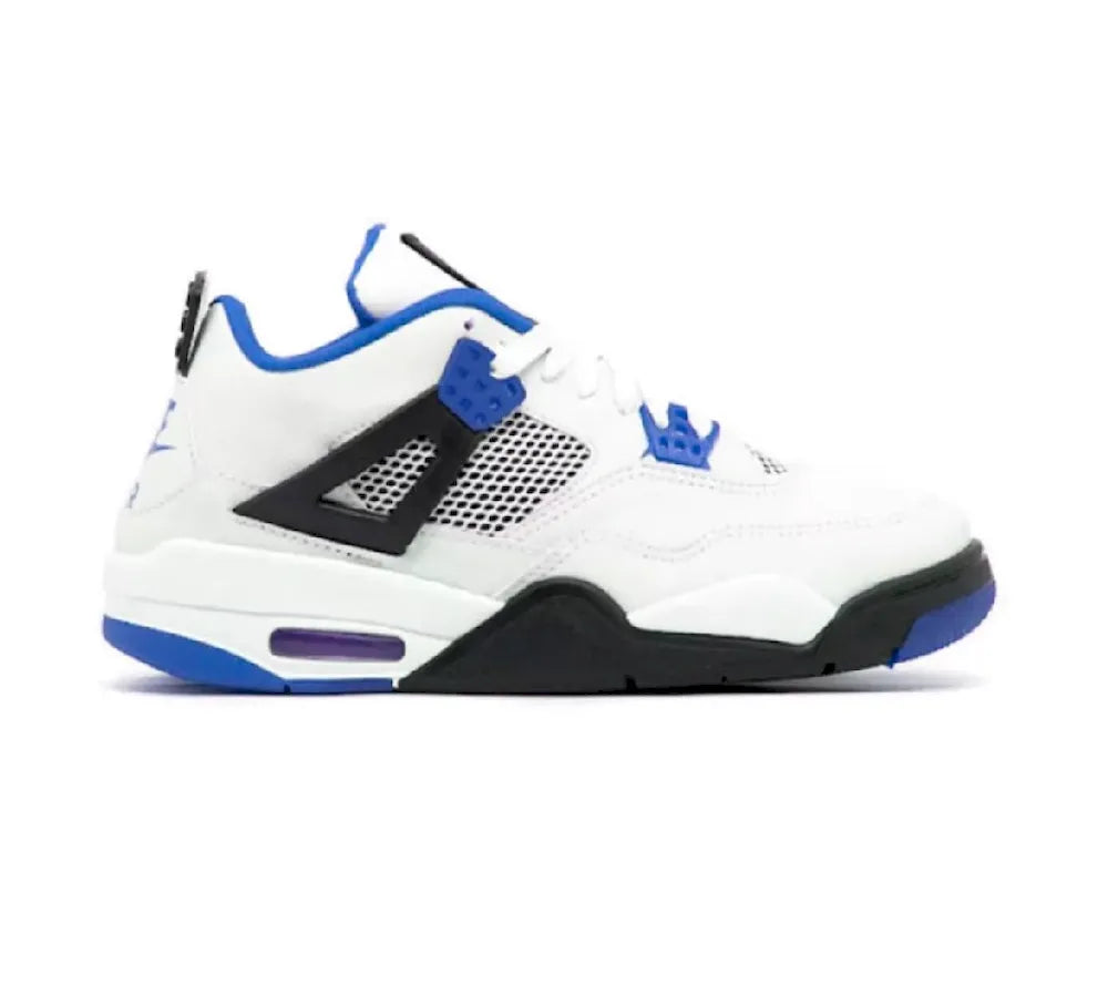 Air Jordan 4 Retro Motorsport - Branco Azul