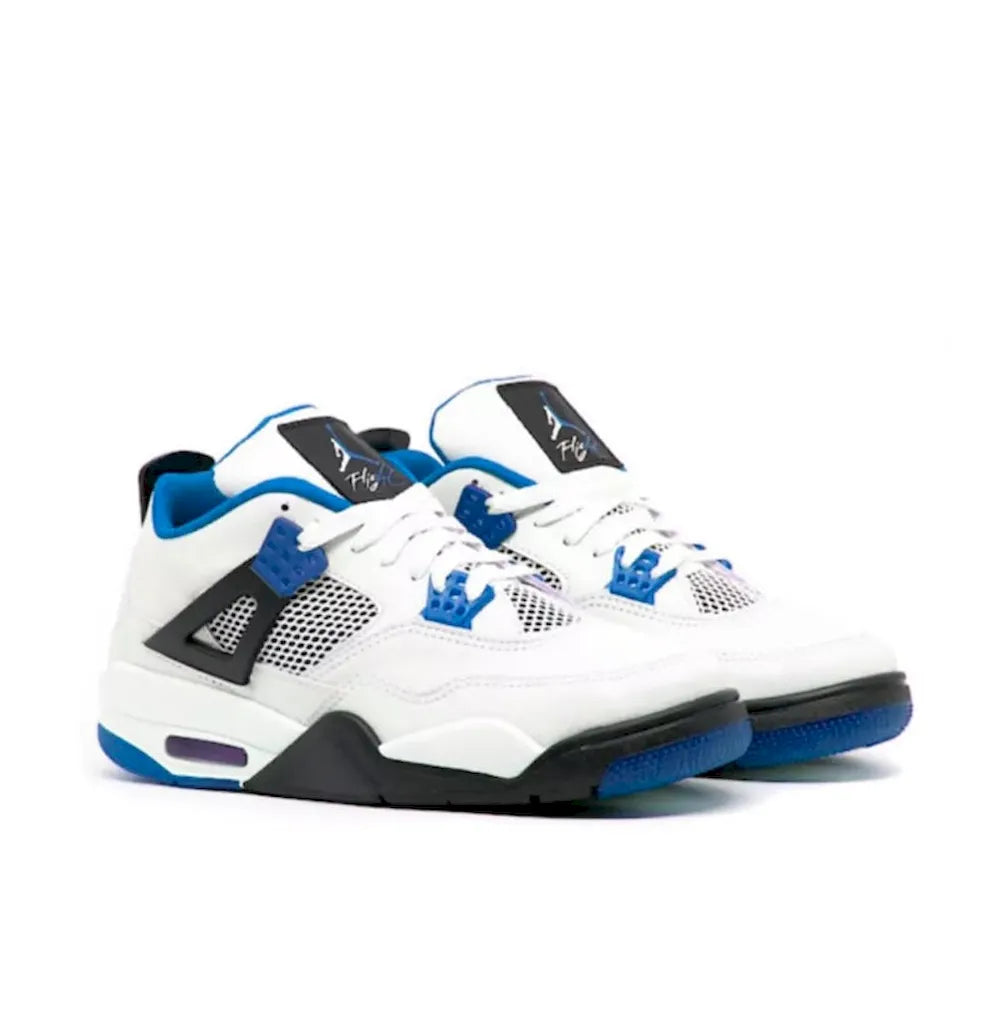 Air Jordan 4 Retro Motorsport - Branco Azul