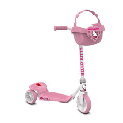 Patinete Hello Kitty Três Rodas: Segurança e Diversão para os Pequenos!