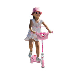 Patinete Hello Kitty Três Rodas: Segurança e Diversão para os Pequenos!