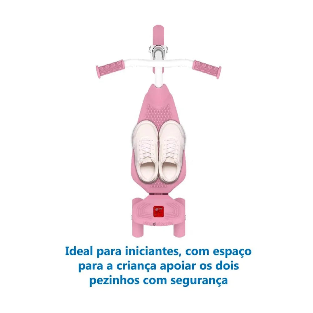 Patinete Hello Kitty Três Rodas: Segurança e Diversão para os Pequenos!