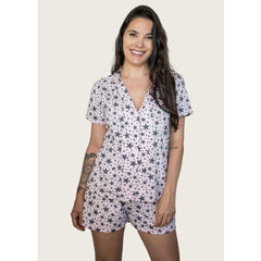 Sonhos Encantados: Pijama Americano Sonhos & Estrelas