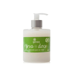 Sabonete Erva Doce Girass 350ml - Limpeza, Hidratação e Proteção com Fragrância Relaxante