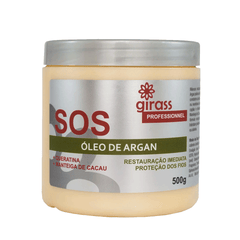 SOS Argan Oil Girass Reparação Hidratação Brilho Cabelos