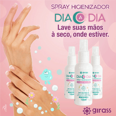 Spray Higienizador Girass, Limpeza, Sem Álcool, Germes, Bactérias, Hidrata, Protege, Mãos, Seguro