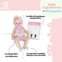 Bebê Encanto - Boneca Anjo Collection com Shortinho