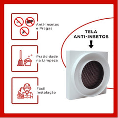 Ralo Oculto Seca Piso Inteligente 10x10 - Design Moderno e Prático