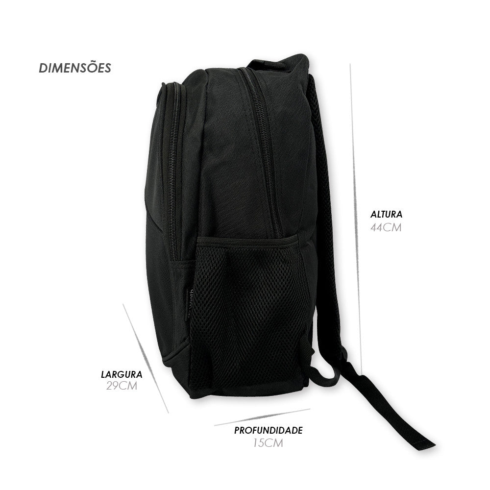 Mochila Notebook Resistente All Black