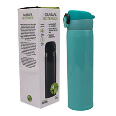 Garrafa Isotérmica 500ml Verde Tiffany