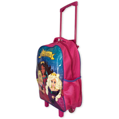 Kit Mochila Escolar Princesas Rosa - 3 Peças