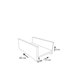 Suporte Para Cpu Madeirado Em Mdf