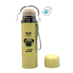 Garrafa Color Inox 480ml - Amarelo