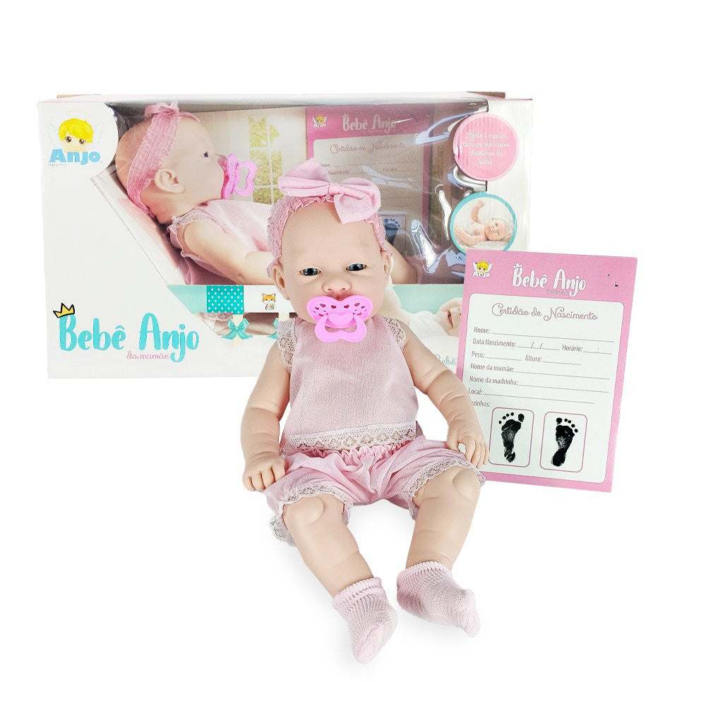 Bebê Encanto - Boneca Anjo Collection com Shortinho