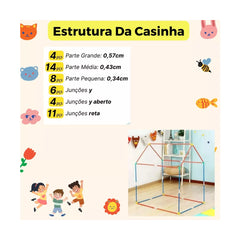 Barraca Cabana Casinha De Doces Confeiteira Infantil Menina