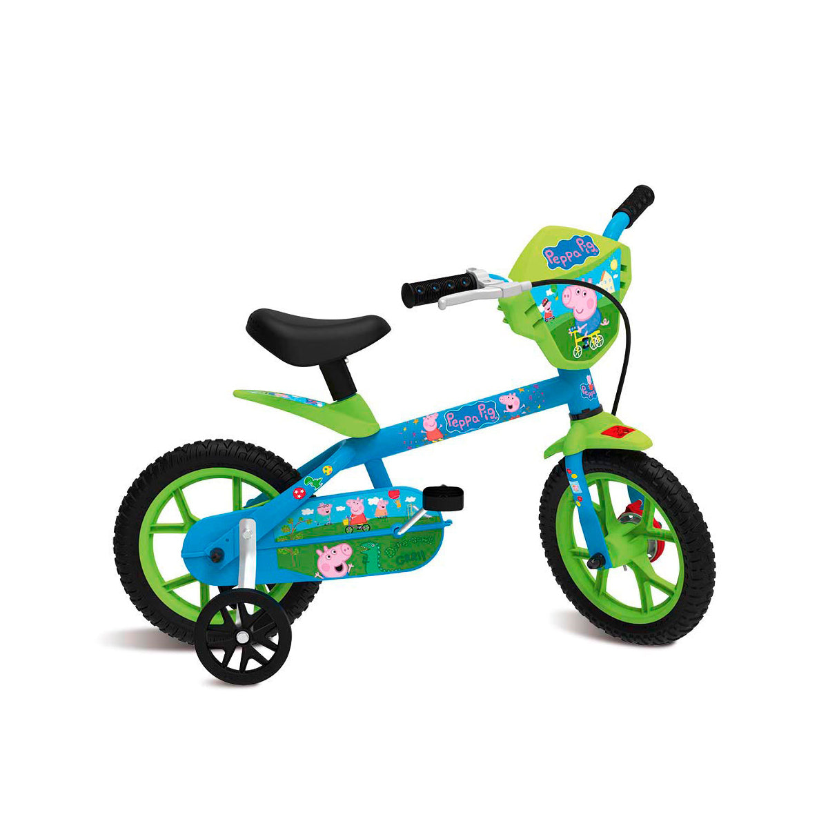 Bicicleta Infantil Peppa Pig - George 12"