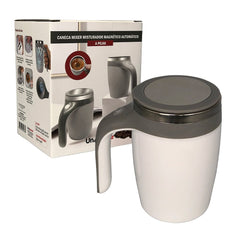 Caneca Mixer Inox Automática - 380ml - Praticidade no Café