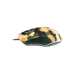 Combo Gamer Kyler Warrior - Teclado e Mouse, LED Branco, Camuflado - TC249